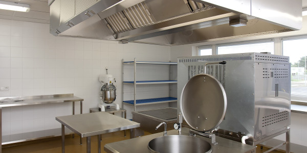 Limpiezas de Conductos de Extracción y Ventilación Albarán · Cocina de Marisquerías